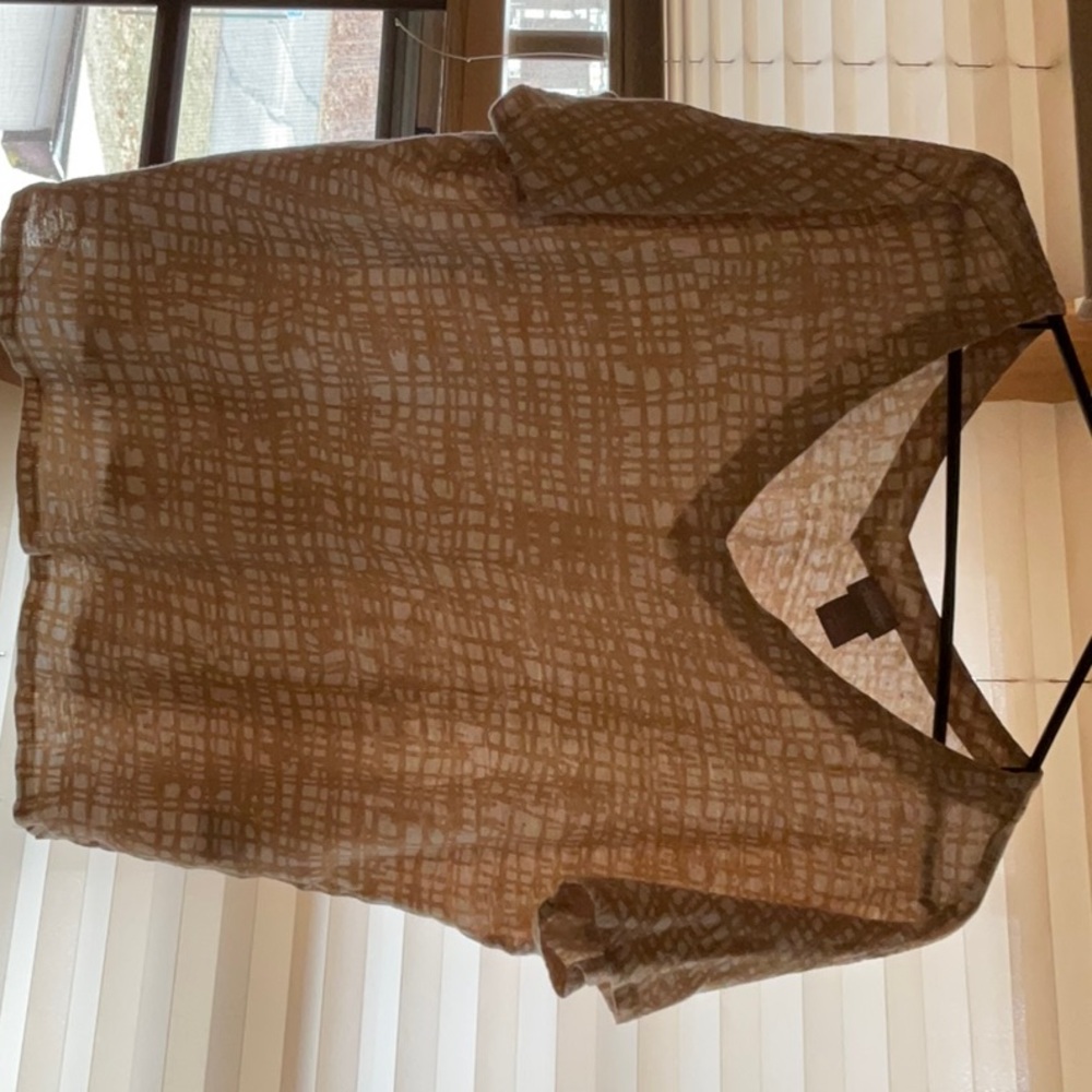 Chico's Brown Patterned Women's Top